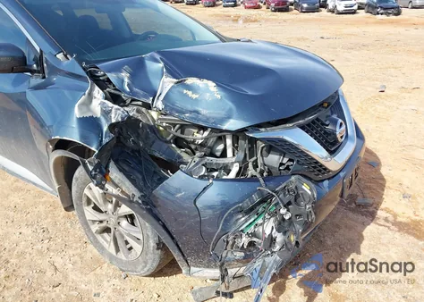 2017 Nissan Murano S z USA, uszkodzony, nr VIN 5N1AZ2MH9HN195421